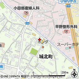 藤太郎　城北店周辺の地図