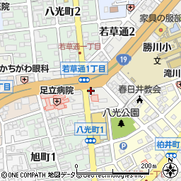 訪問看護ステーション勝川周辺の地図