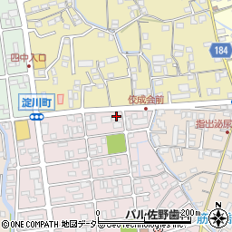 時習館富士宮西校周辺の地図