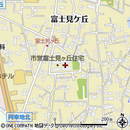 富士見ケ丘住宅周辺の地図