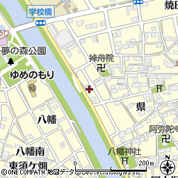 愛知県清須市春日県57周辺の地図
