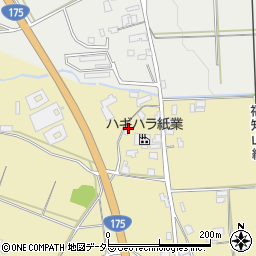 兵庫県丹波市市島町上竹田234周辺の地図