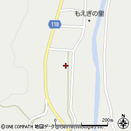 岡山県津山市阿波中土居1173周辺の地図