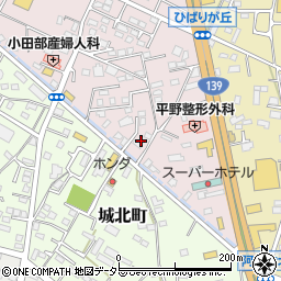 静岡県富士宮市ひばりが丘436周辺の地図