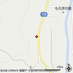 岡山県津山市阿波中土居1180-3周辺の地図