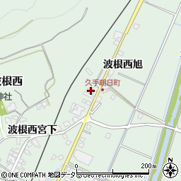 島根県大田市久手町波根西旭1875-4周辺の地図