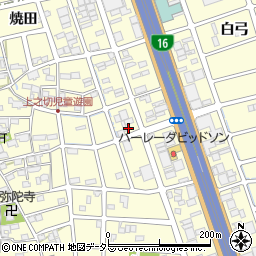 愛知県清須市春日川中81-2周辺の地図
