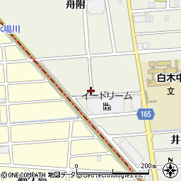 愛知県北名古屋市沖村八反周辺の地図