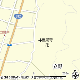 兵庫県朝来市立野513周辺の地図