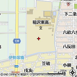 愛知県稲沢市大塚南6丁目周辺の地図