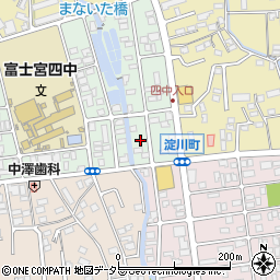 静岡県富士宮市穂波町6周辺の地図