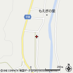 岡山県津山市阿波中土居1171-3周辺の地図