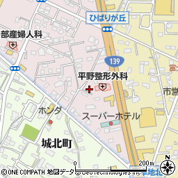 静岡県富士宮市ひばりが丘644周辺の地図