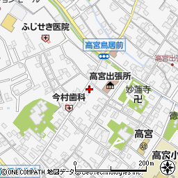 大津屋雑貨店周辺の地図