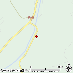 鳥取県日野郡日南町折渡1093周辺の地図