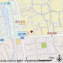 静岡県富士宮市淀師85周辺の地図