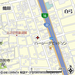 愛知県清須市春日（川中）周辺の地図