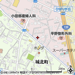 静岡県富士宮市ひばりが丘564周辺の地図