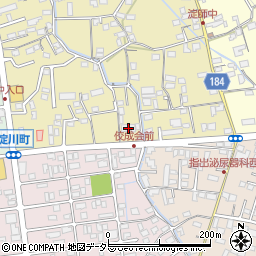 静岡県富士宮市淀師97周辺の地図