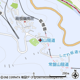 藤山荘周辺の地図