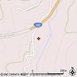 静岡県浜松市天竜区水窪町奥領家5385周辺の地図