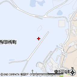愛知県瀬戸市西印所町周辺の地図