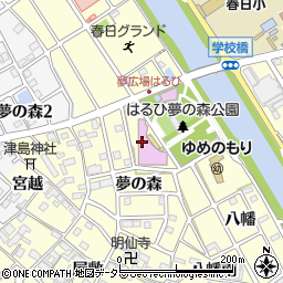清須市立図書館周辺の地図