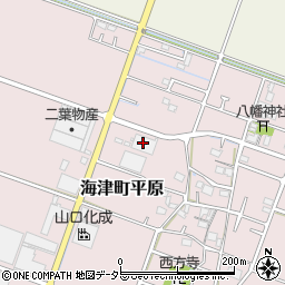 萱野工業株式会社　海津テクニカルセンター周辺の地図