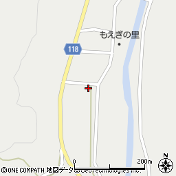 岡山県津山市阿波中土居1171-13周辺の地図