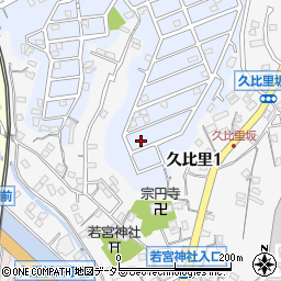 神奈川県横須賀市若宮台17-22周辺の地図