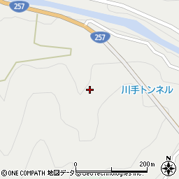 愛知県豊田市川手町オオハタ周辺の地図
