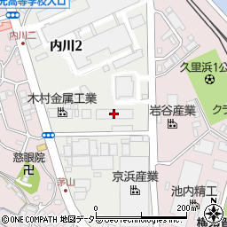 湘南産業周辺の地図