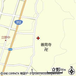 兵庫県朝来市立野519周辺の地図