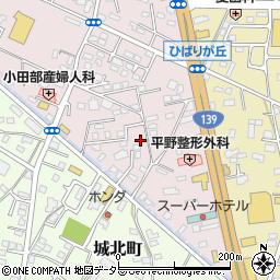静岡県富士宮市ひばりが丘466周辺の地図