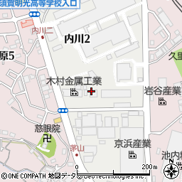 横須賀市資源回収協同組合　久里浜事業所周辺の地図