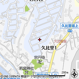 神奈川県横須賀市若宮台17周辺の地図