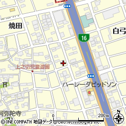 愛知県清須市春日川中43周辺の地図