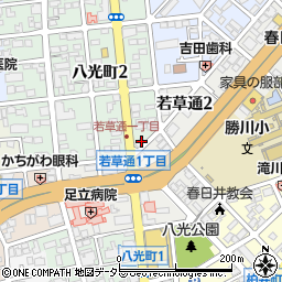 二郎系ラーメン 麺屋 春爛漫周辺の地図