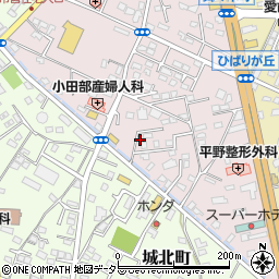 静岡県富士宮市ひばりが丘486周辺の地図