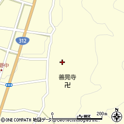 兵庫県朝来市立野521周辺の地図