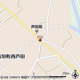 芦田周辺の地図