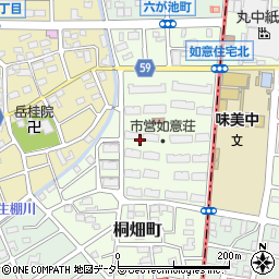 愛知県名古屋市北区桐畑町周辺の地図