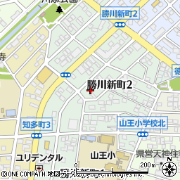 リブラ勝川新町周辺の地図