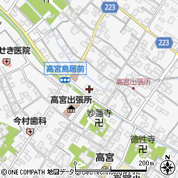 奥村機械株式会社　彦根営業所周辺の地図