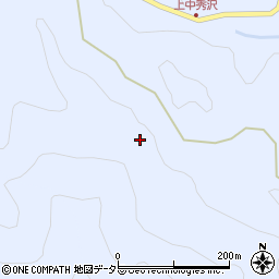 愛知県豊田市上中町珠ケ根周辺の地図