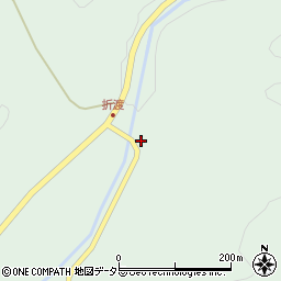 鳥取県日野郡日南町折渡1094周辺の地図