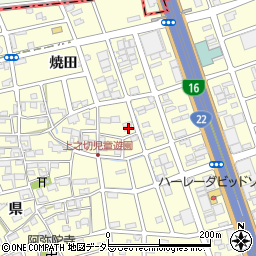 愛知県清須市春日川中10周辺の地図
