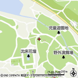 森林公園トイレ４周辺の地図