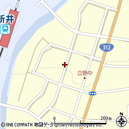 兵庫県朝来市立野394周辺の地図