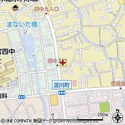 ウエルシア富士宮淀師店周辺の地図